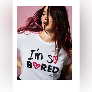 Torrid Betsey Johnson Classic Fit Tee - Vintage Burnout White Size 3